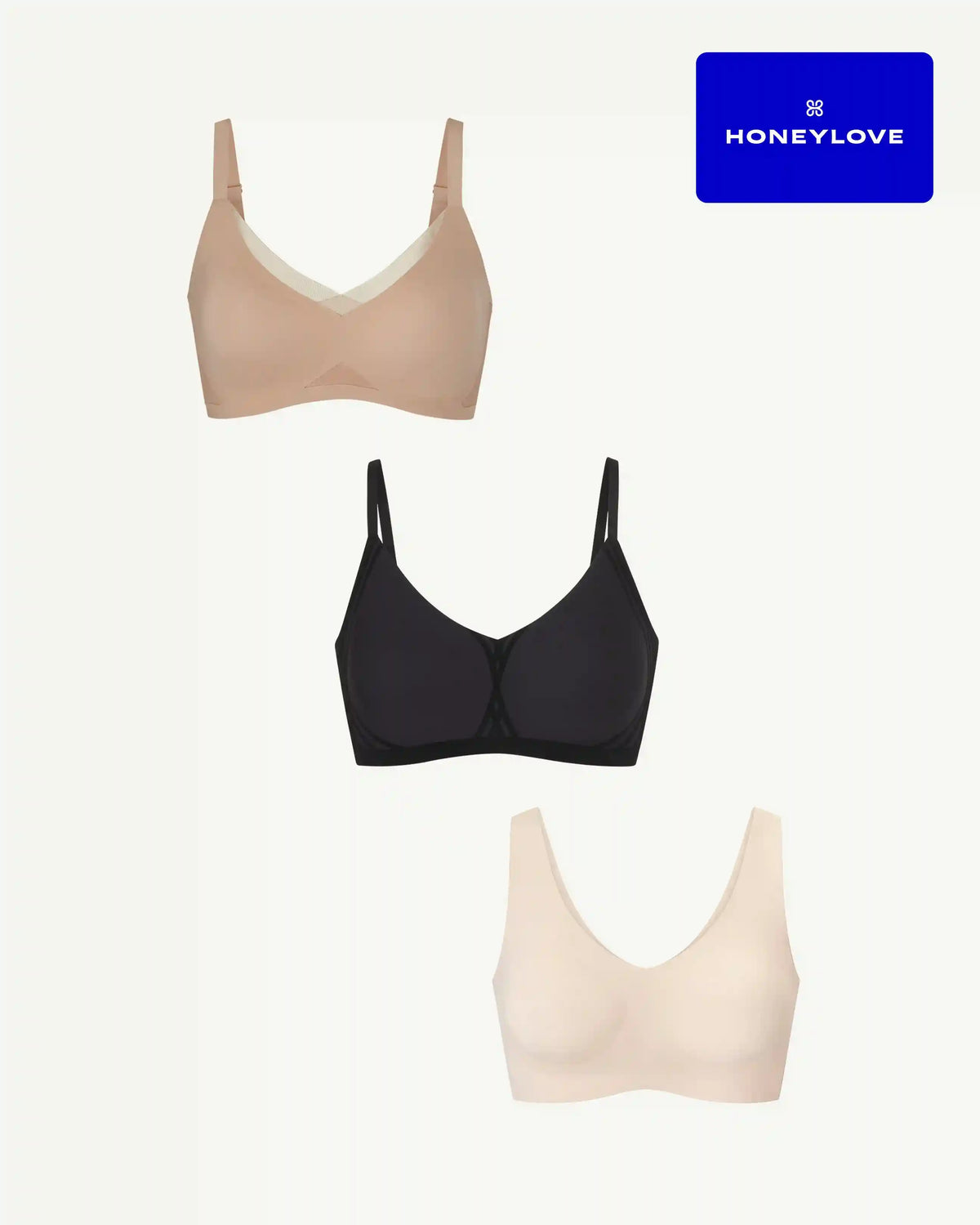 Three Bra Bundle + Free Membership